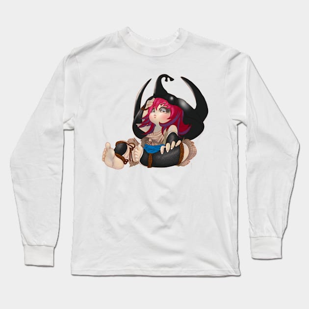 Hermit Long Sleeve T-Shirt by dreamboxarts